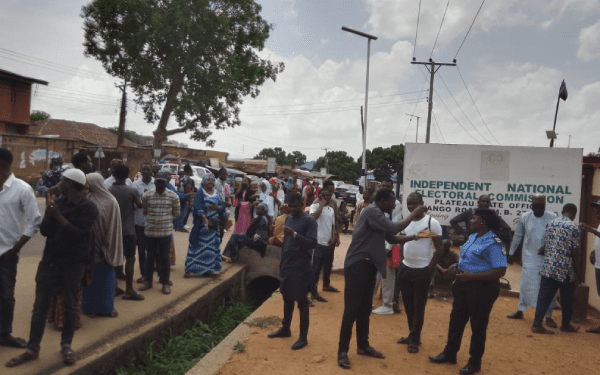 INEC headquarters in Jos