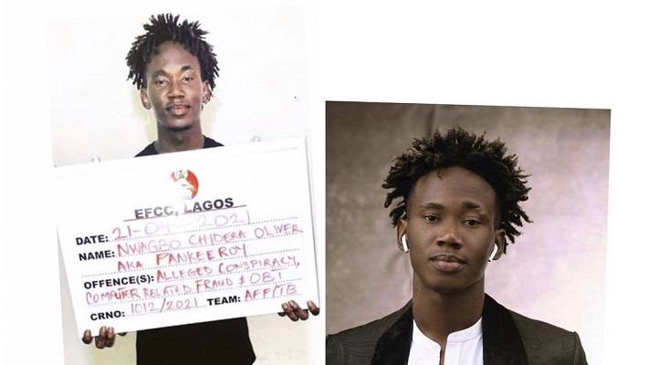 The Economic and Financial Crimes Commission (EFCC) has arrested an Instagram comedian and social media Influencer, Nwagbo Oliver Chidera.