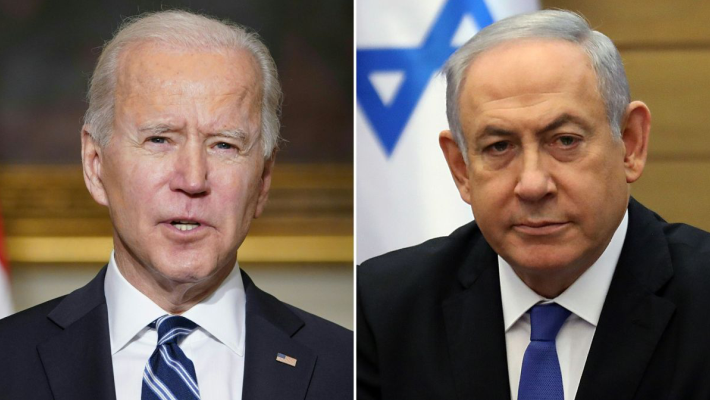 U.S. President Joe Biden and Israeli Prime Minister Benjamin Netanyahu