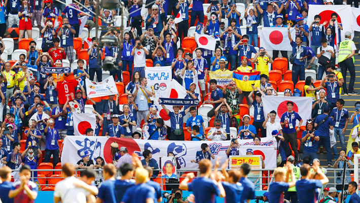 Japan Football fans