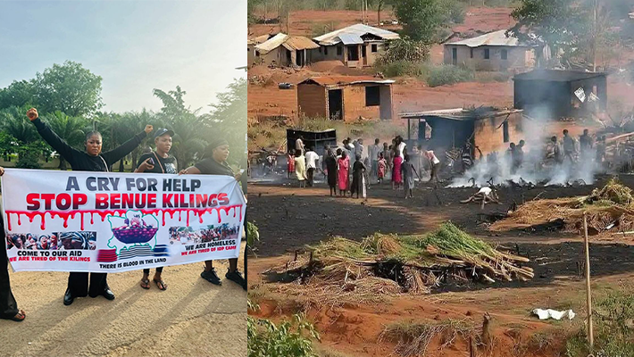 Killings in Benue and Protesters