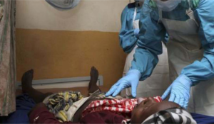 Lassa fever infected patient