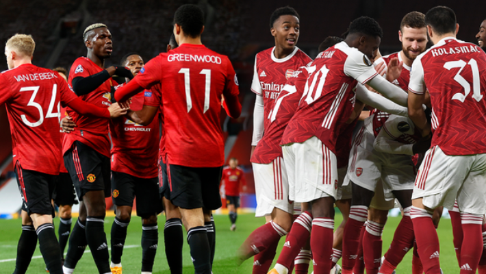 Man United and Arsenal