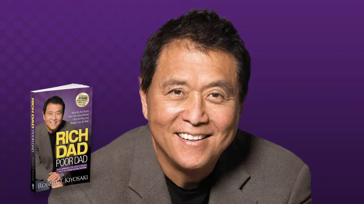 Robert Kiyosaki and ’Rich Dad Poor Dad’ book
