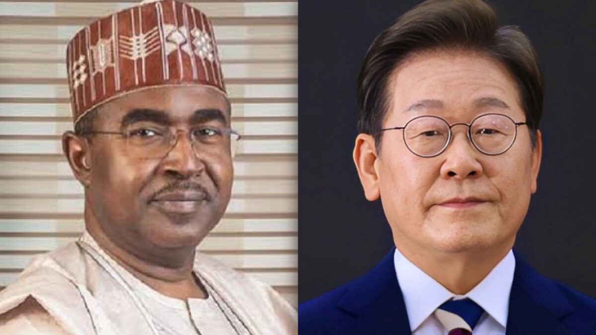 Buba Marwa and Lee Jae Myung