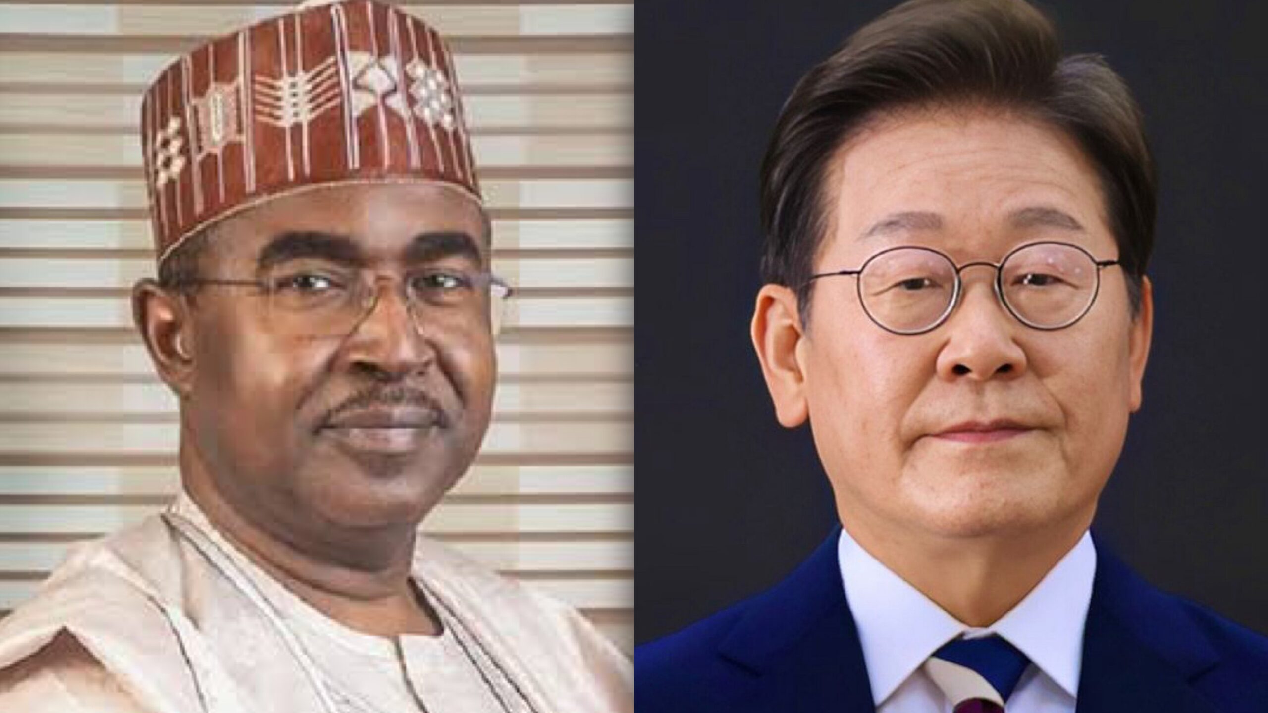 Buba Marwa and Lee Jae Myung