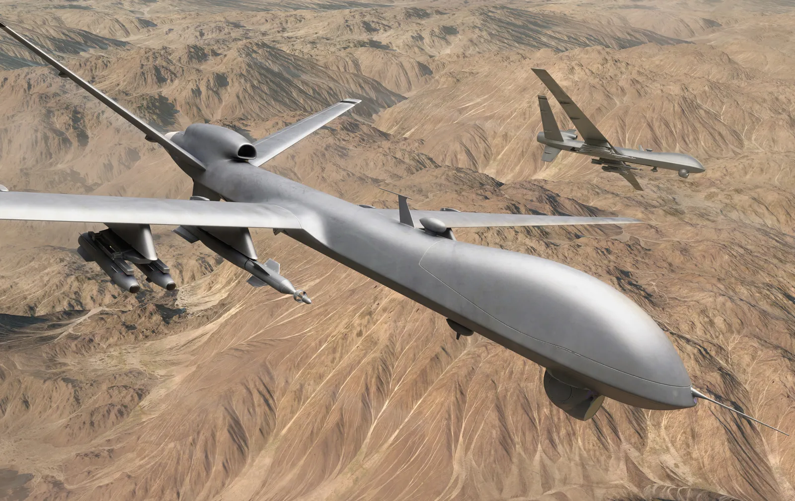 Combat drone