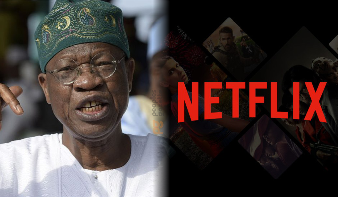 Minister of Information and Culture, Lai Mohammed and Netflix