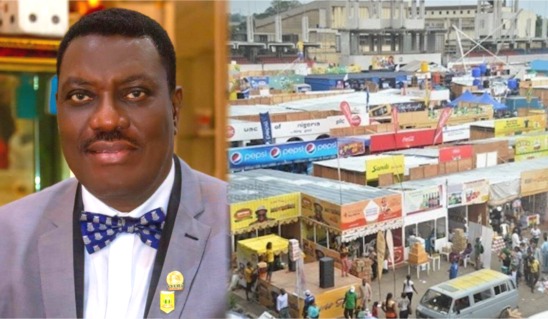 NCRIB president, Rotimi Edu and Lagos and trade fair complex