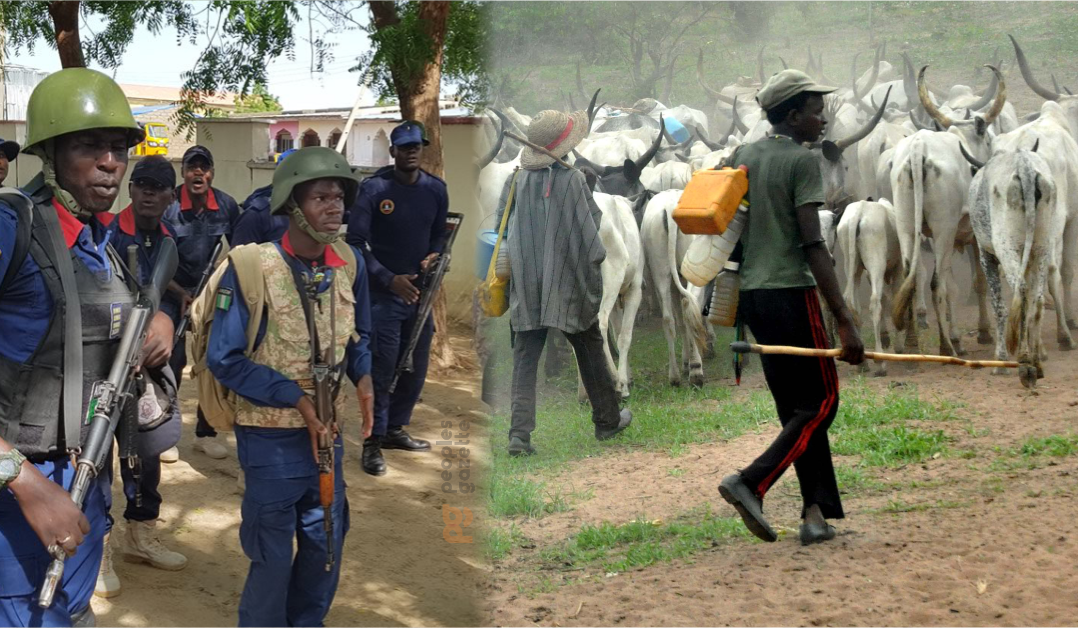 NSCDC officers and Fulani herdsmen