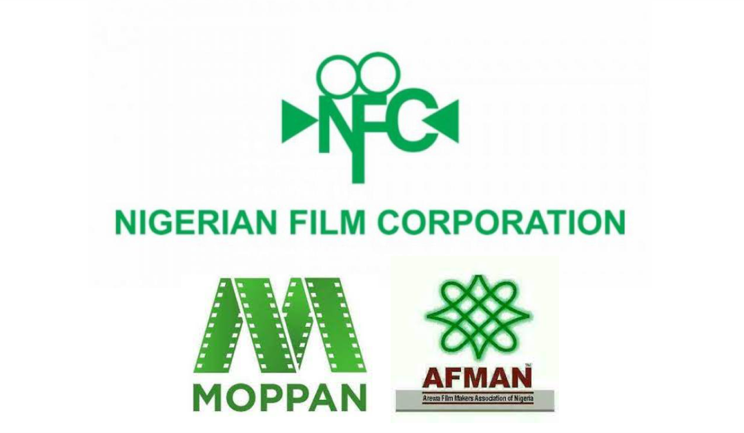 Nigerian Film Corporation (NFC), Motion Picture Practitioners’ Association of Nigeria (MOPPAN) and Arewa Filmmakers Association of Nigeria (AFMAN)