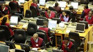 Nigerian trading floor