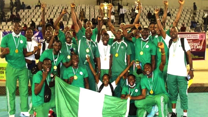 Nigeria’s volleyball team