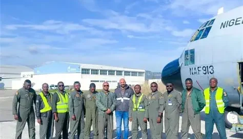 NAF flight crew