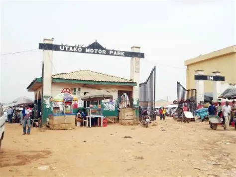 Motor park in Abuja