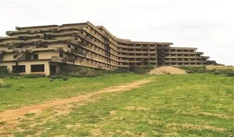 Abandoned industrial facility