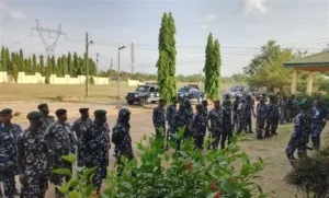 Armed security operatives in Osun