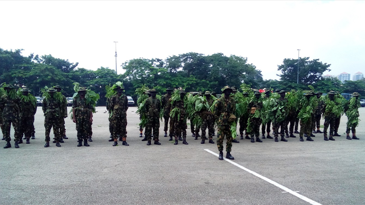 Officers of the 90 Regular Recruit Intake