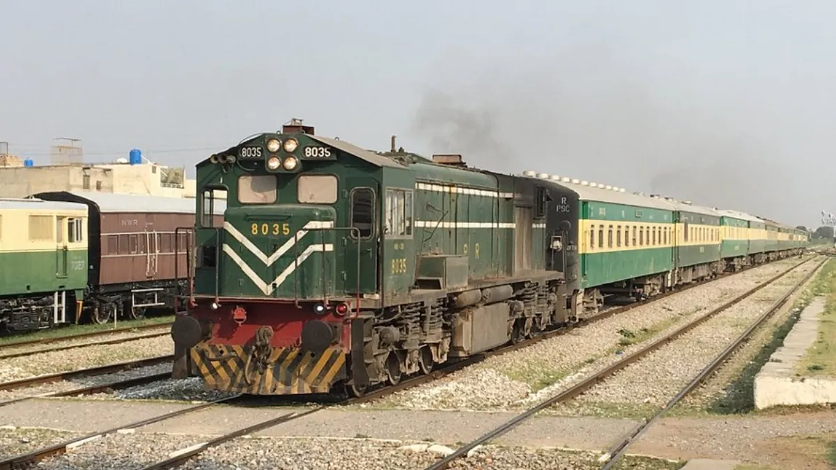 Hijacked train