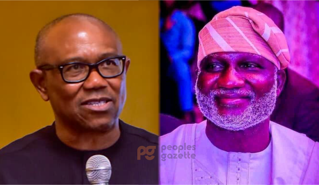 Peter Obi and Lasun Yusuf