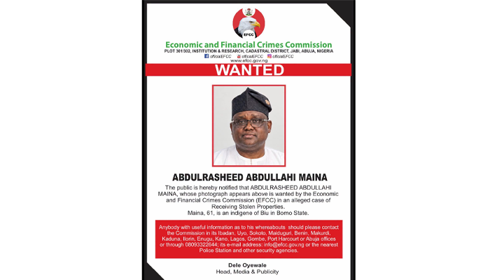 ABDULRASHEED ABDULLAHI MAINA