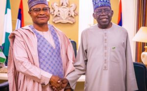 Tinubu and Gov Uba Sani