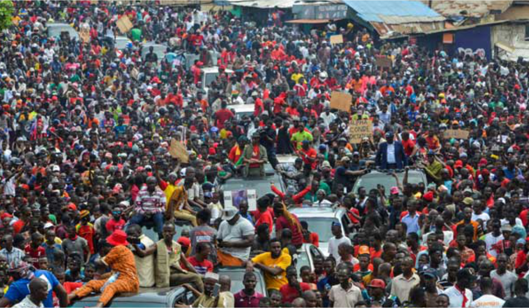 Protest in Guinea