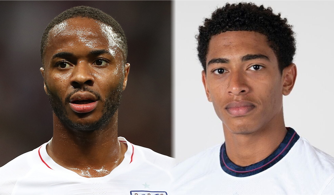 Raheem Sterling and Jude Bellingham