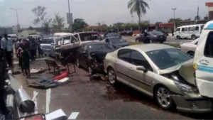 road crash scene