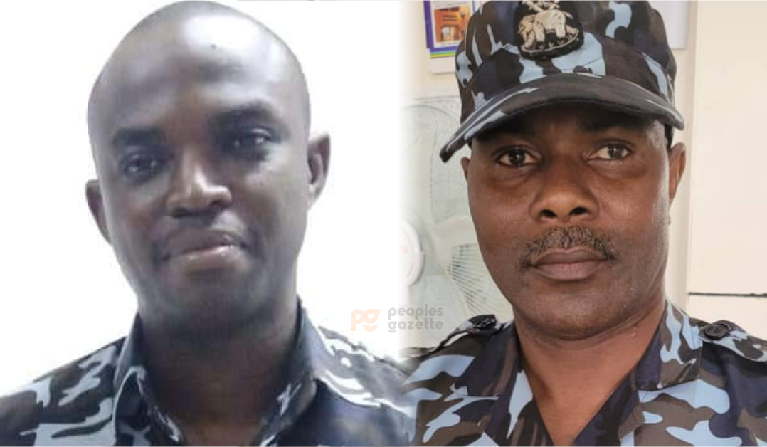 SP Benjamin Hundeyin and Adekunle Ajisebutu
