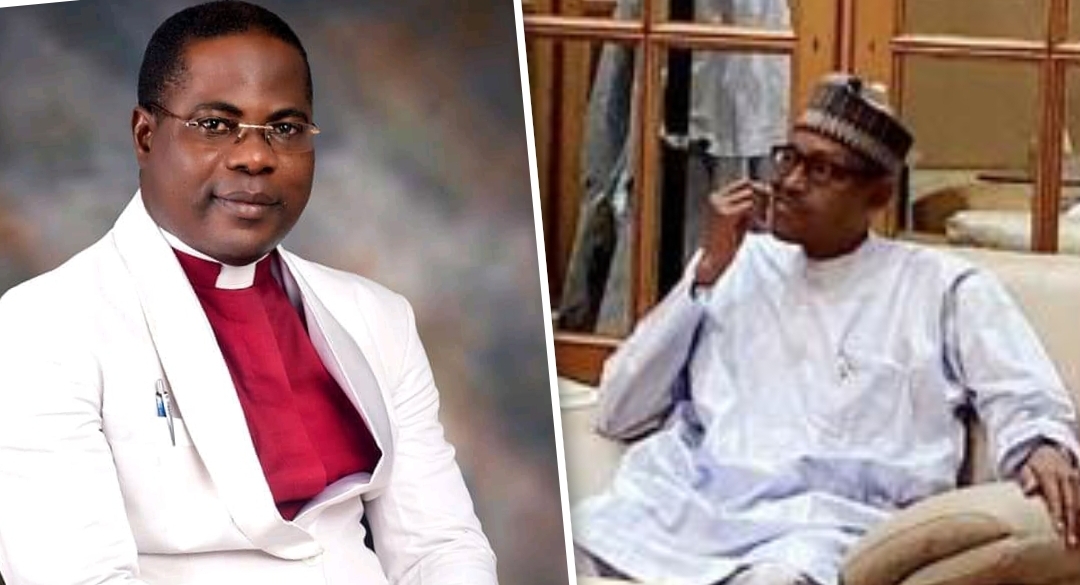 Rev Oyeyemi and Buhari