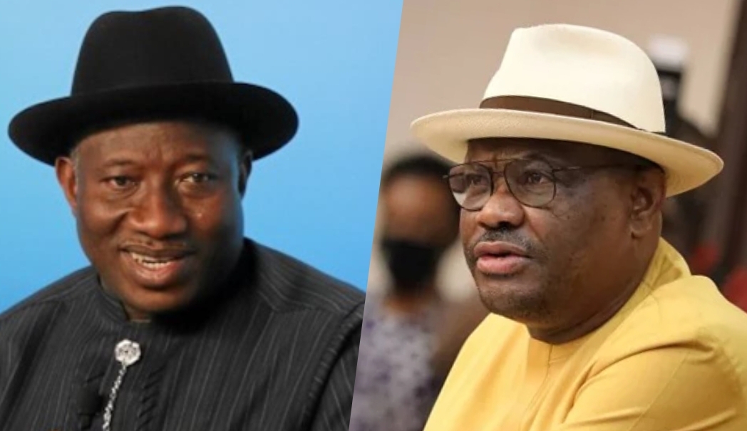 Goodluck Jonathan and Nyesom Wike