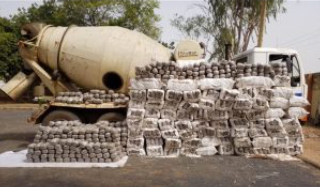 Drugs confiscated by NDLEA