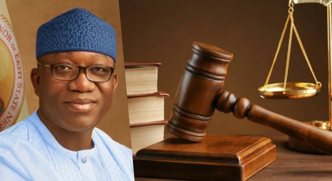 Ekiti Governor Kayode Fayemi/Gavel