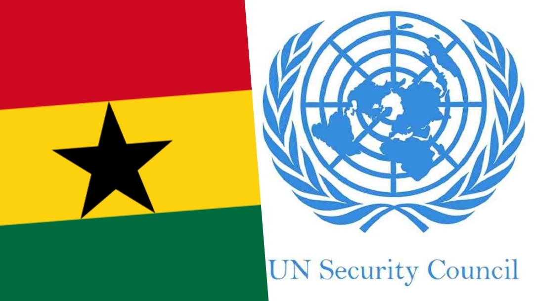 Ghana flag/United Nations Security Council
