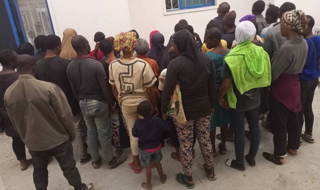 Trafficked citizens rescued hy NAPTIP