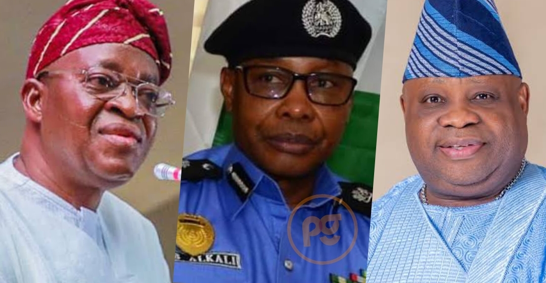 Gboyega Oyetola, Usman Baba Alkali, Ademola Adeleke