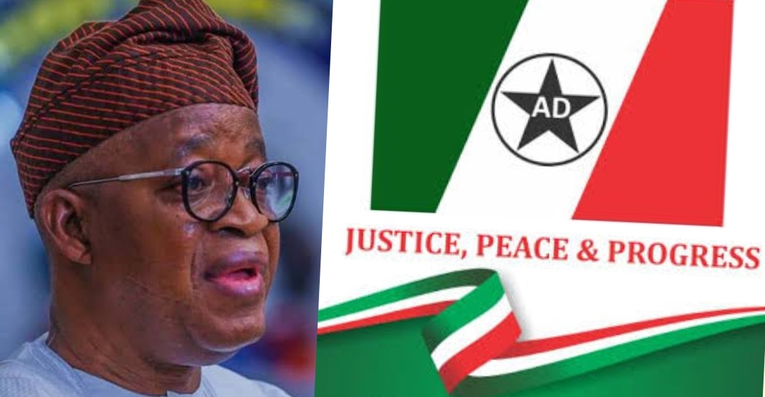Gboyega Oyetola/AD logo