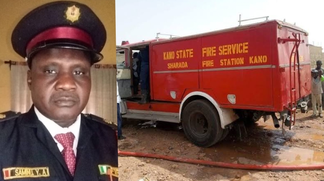 Saminu Abdullahi of Kano fire service