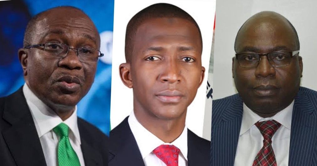 Godwin Emefiele, Rasheed Bawa and Bolaji Owasonye