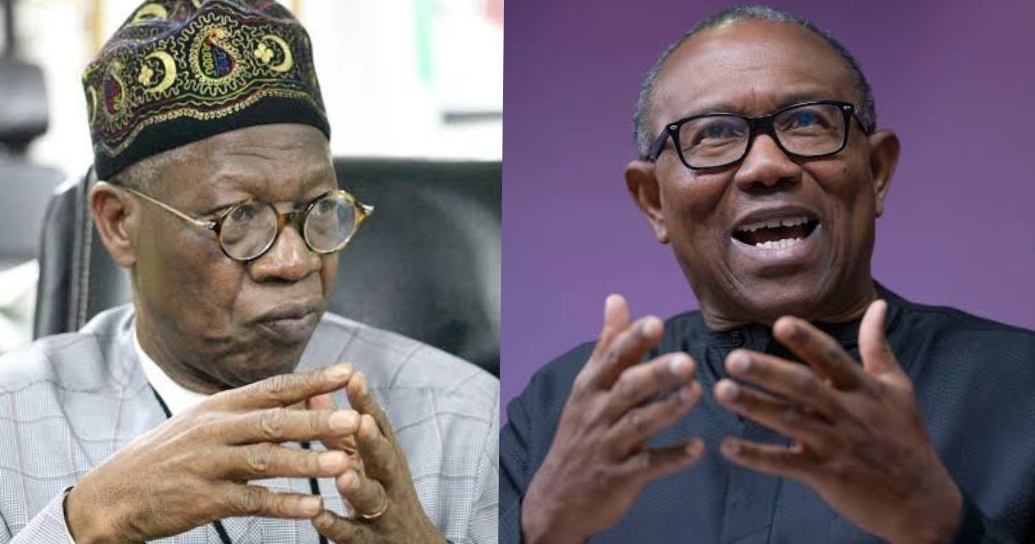 Lai Mohammed and Peter Obi