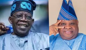 Bola Tinubu and Ademola Adeleke