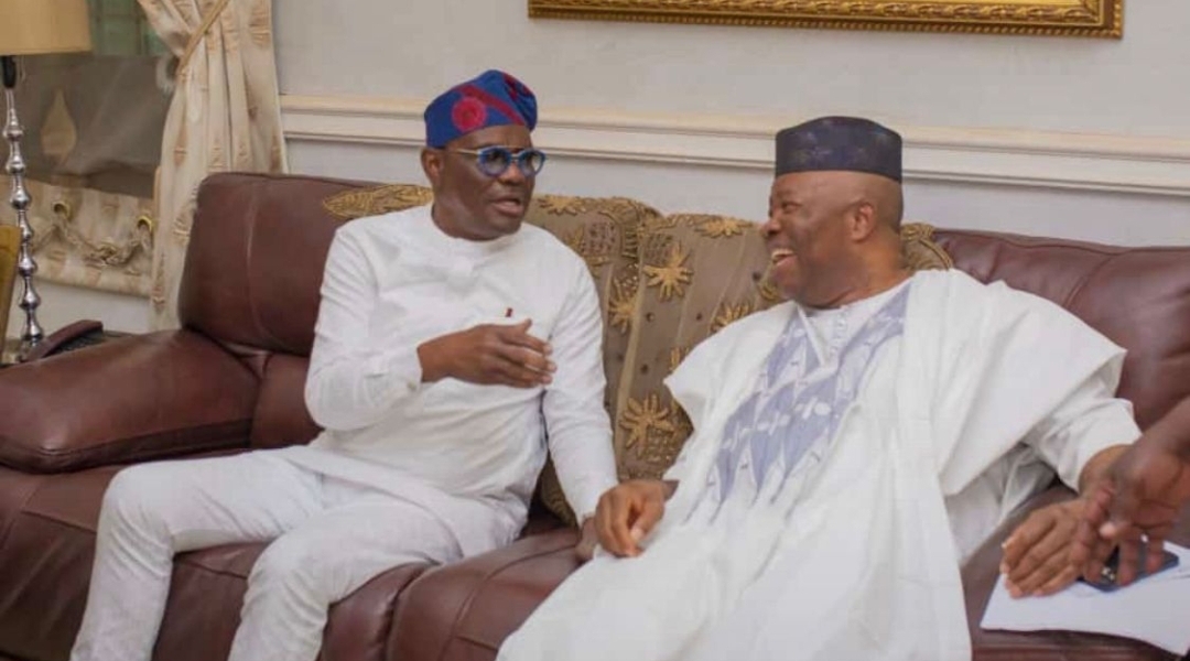 Nyesom Wike and Godswill Akpabio