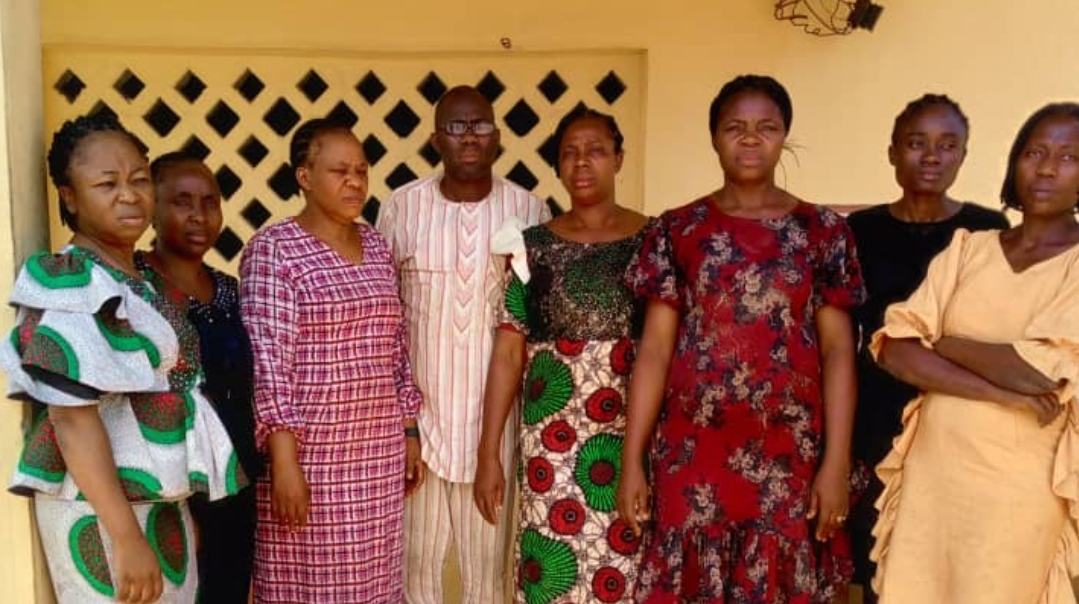Rescued Christian worshipers in Ondo