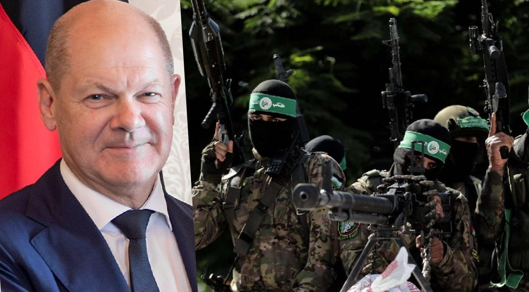 Olaf Scholz and Hamas militias