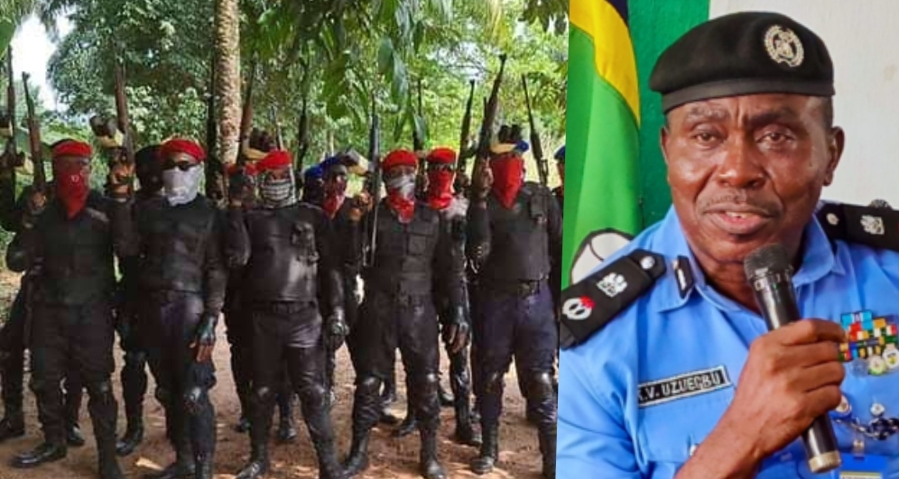 IPOB and Enugu Commissioner of Police, Kanayo Uzuegbu