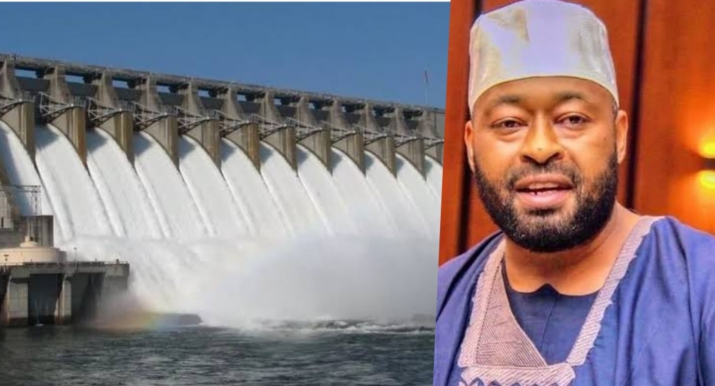 A composite of Kainji Dam and Umar Bago