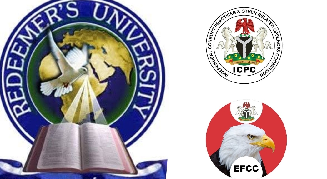 Redeemer's University, EFCC and ICPP logo