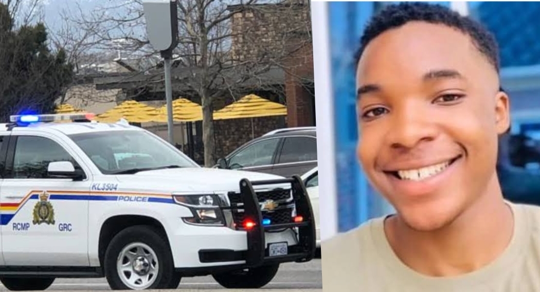 Manitona Police van and Stephen Osopa