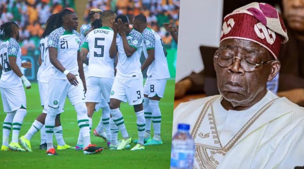 Super Eagles and sleeping Bola Tinubu